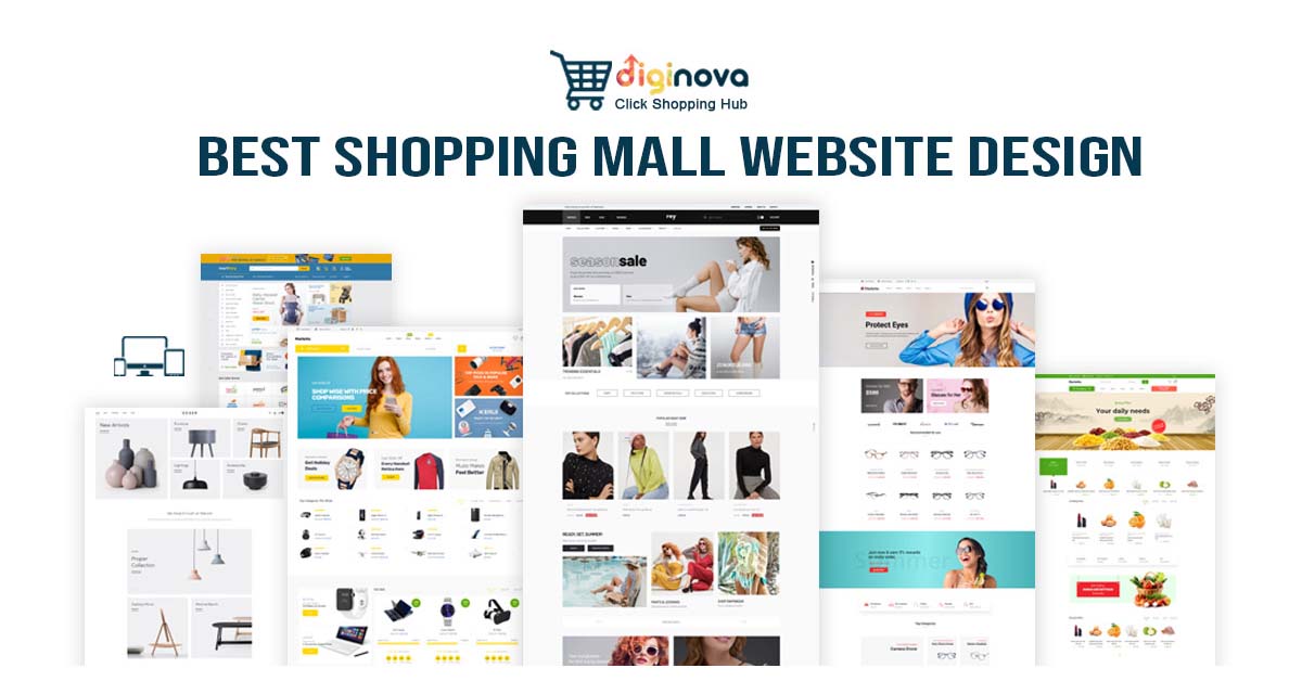 Best Shopping Center Website Design