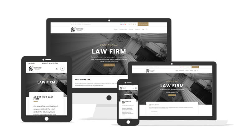 best law firm website design companies portfolio