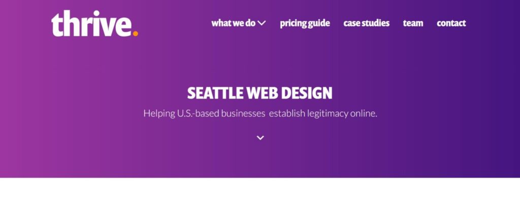 #8 Thrive: best law firm website design company