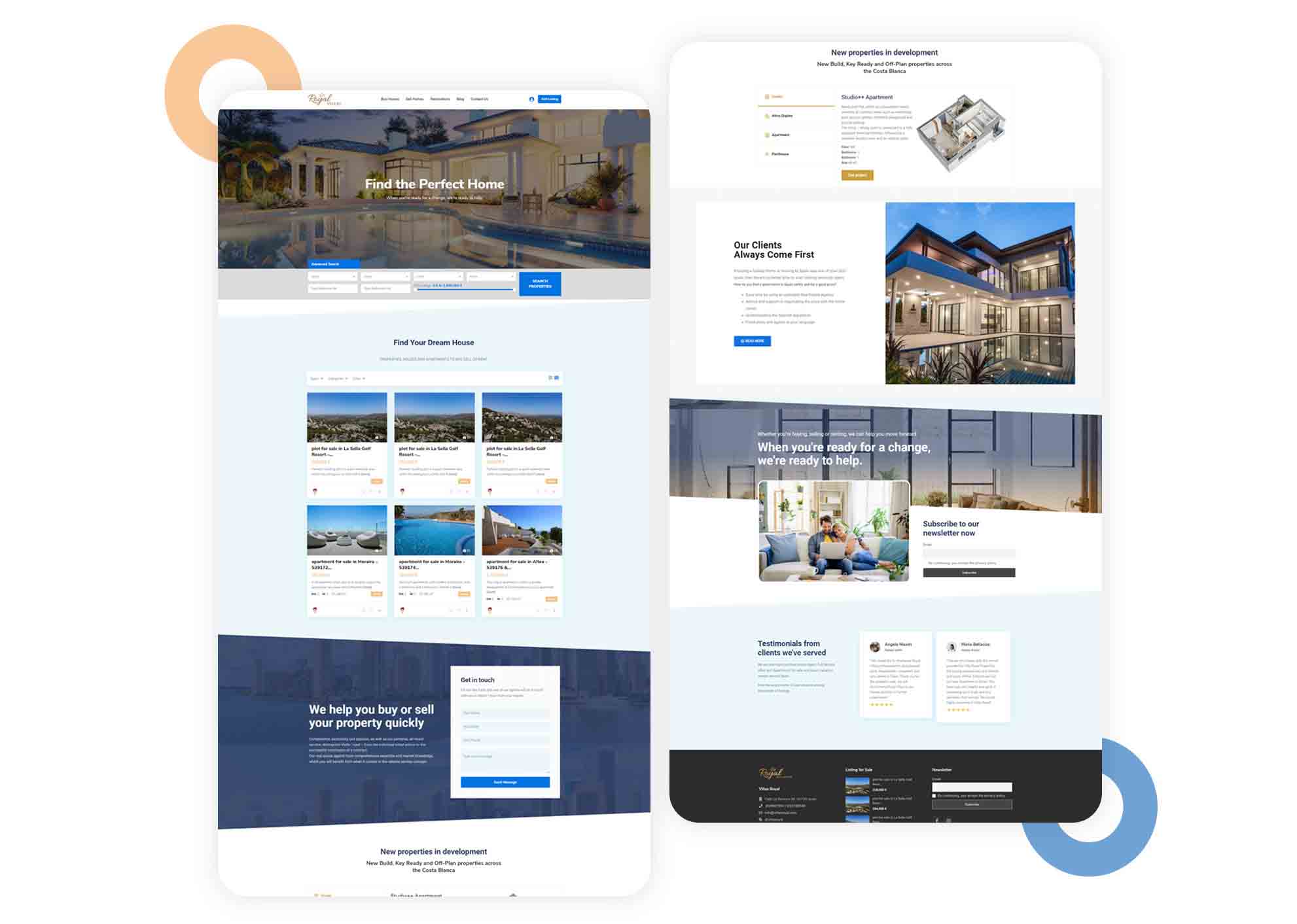 The Process of Commercial Real Estate Web Page Design