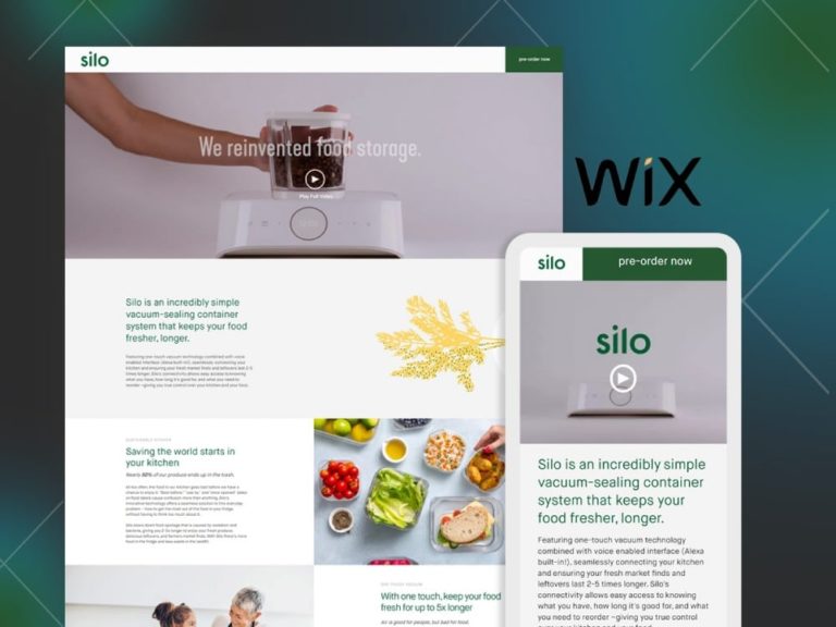 Wix UX Design Portfolio
