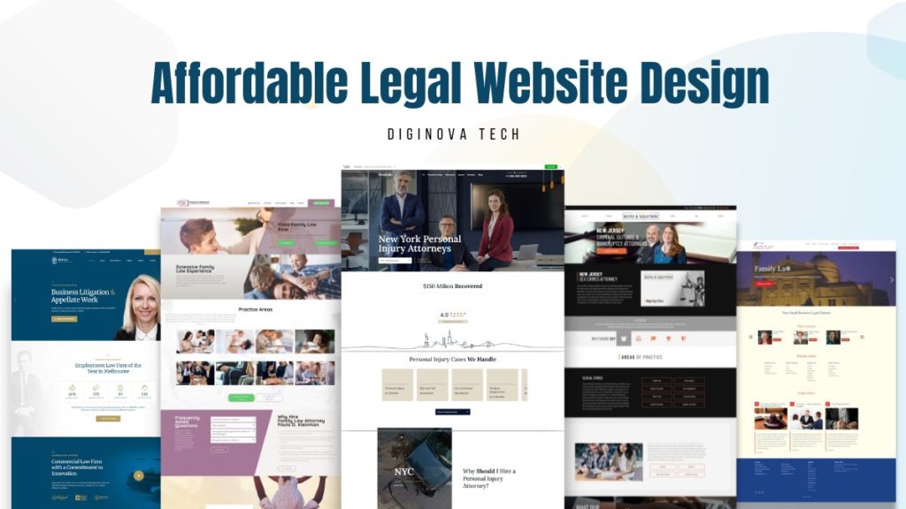 Affordable legal website design family law & divorce attorney