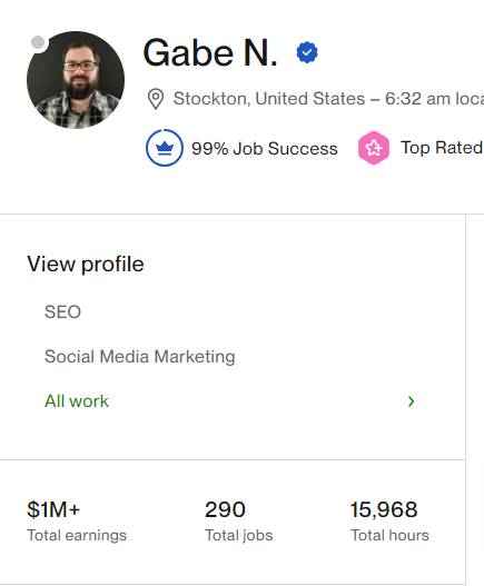 Gabe N. - Law Firm SEO & Outreach Specialist