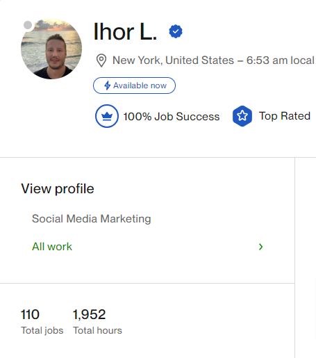 Ihor L. - Criminal Lawyer SEO Specialist & Digital Marketing Expert