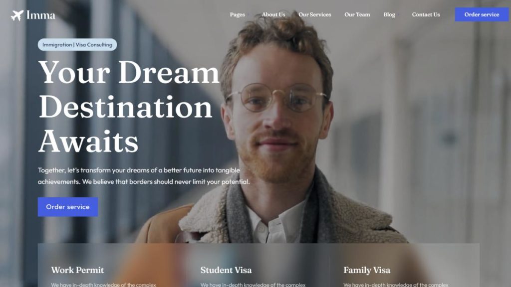 Imma - Immigration & Visa Consulting WordPress Theme by Duck-Themes