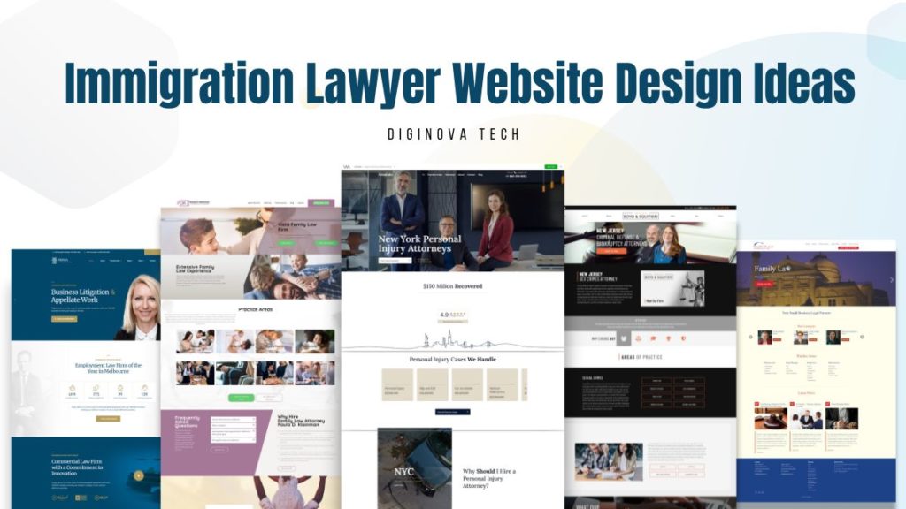 Immigration Lawyer Website Design Ideas