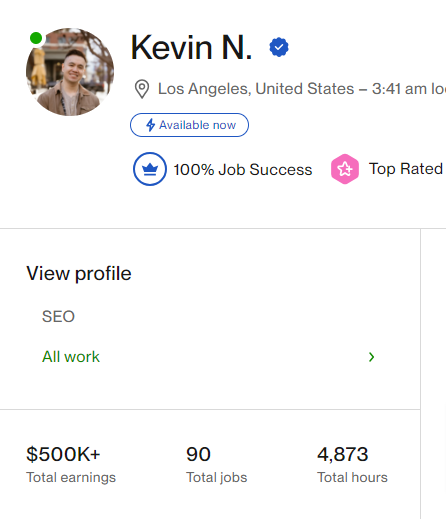 Kevin N. - Lawyer SEO & Content Marketing Expert