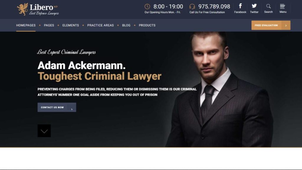 Libero - Toughest Criminal Lawyer Theme