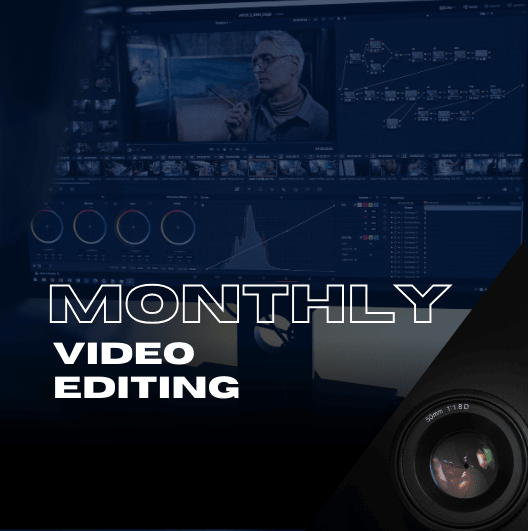 Monthly Social Media Video Editing Service