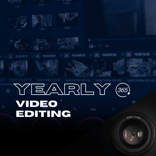 Yearly Social Media Video Editing Service